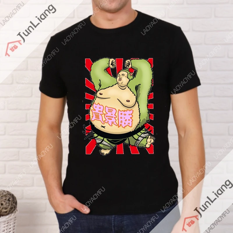 Takakeisho Sumoworstelaar Streetwear Essentiële mannen T-shirt Manga Korte Mouw Tee Y2k Heren Kleding Grappige Geschenken Kleding Shirts