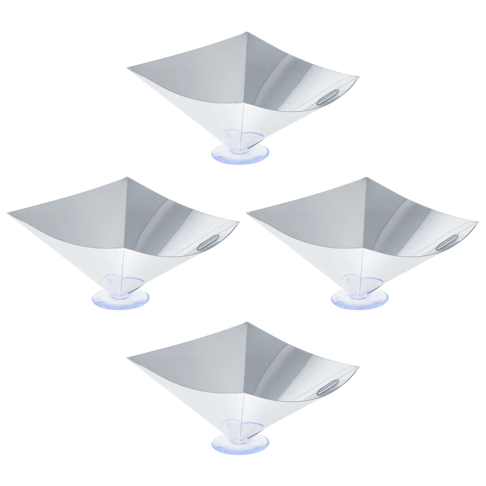 

4pcs Holographic Projector PVC Mini Toy Lightweight 3D Projector Hologram Optical Experiment Supplies Physics Kit Hologram Tool
