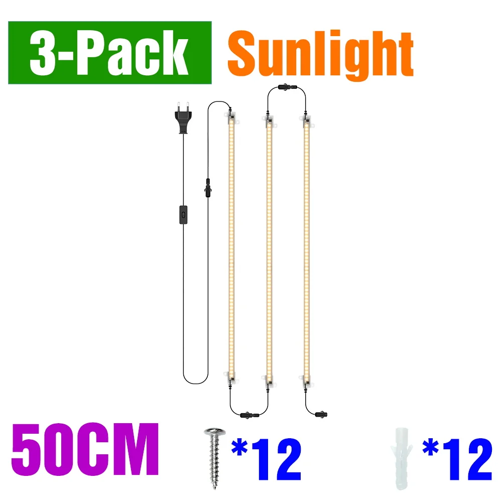 LED Planten Groeien Licht Strip Volledige Spectrum Indoor Bloemzaden Hydrocultuur Succulente Groente Teelt Lamp Groei Doos AC220V