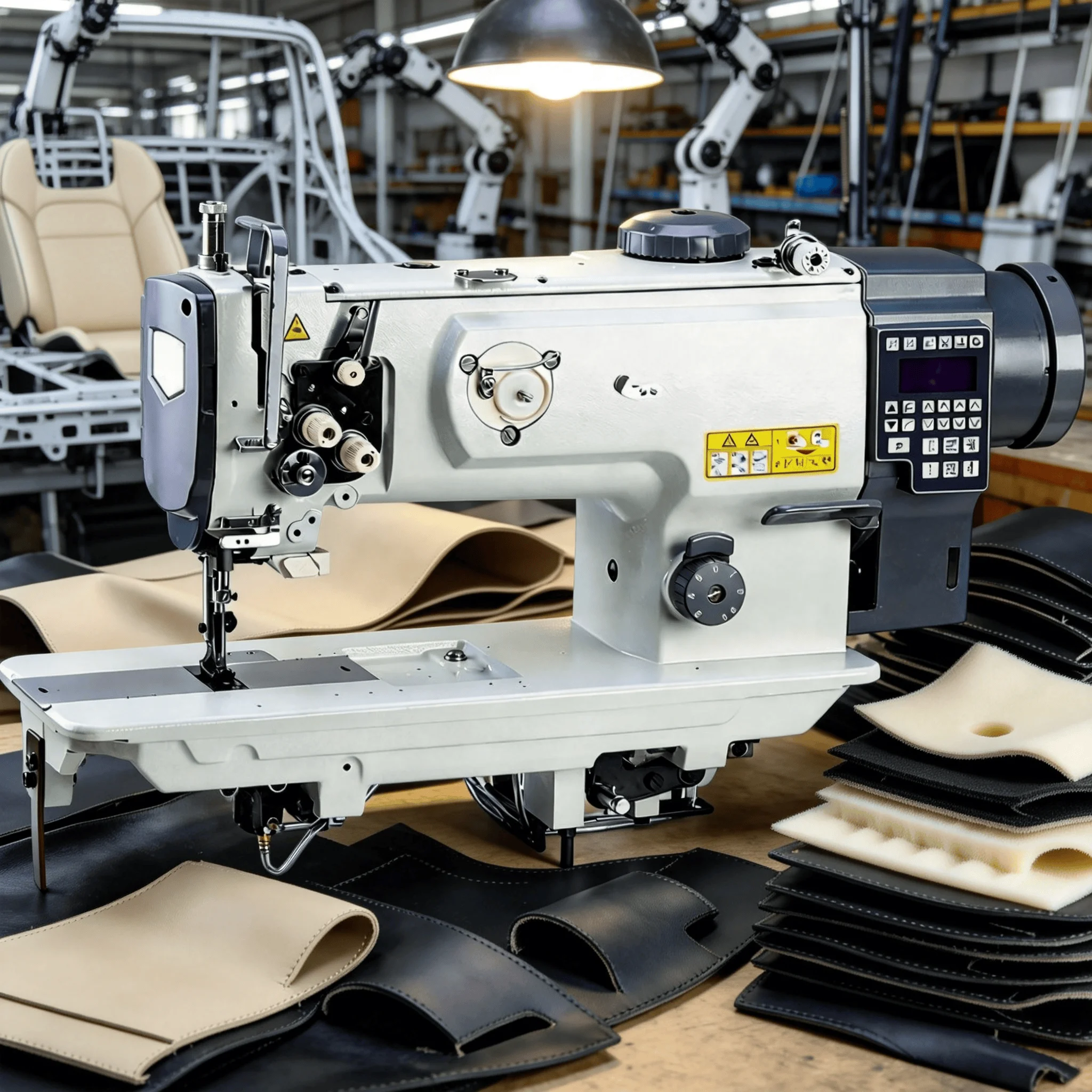 Professional Industrial Sewing Machine High Quality For Leather, Sofa, Bags & Auto Interiors Efficient & Robust
