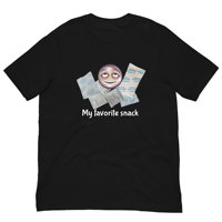 Weird Emoji Meme T-Shirt for Gen Z Men Women Dark Humor Snack Joke Graphic Top