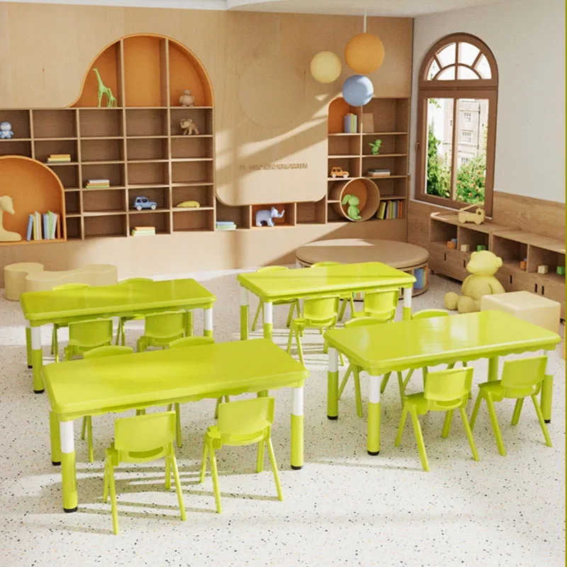 Kids Desk Children Table School Furniture Room Child Small Childrens Chair Supplies Set Tables Classroom Elementary Student