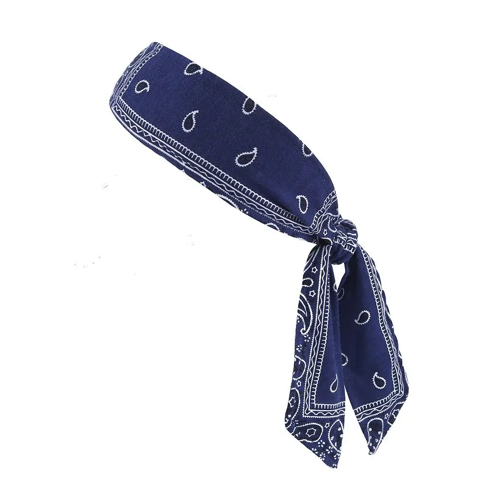 

Sports Headband Bandanna Antiperspirant Headscarf Anti-sweat Cooling Cycling Headwear Elastic Stretch Pirate Headband Summer