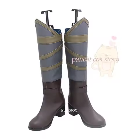 Genshinimpact Kaedehara Kazuha Cosplay Shoes Comic Anime Game Cos Long Boots Cosplay Costume Prop Shoes for Con Halloween Party
