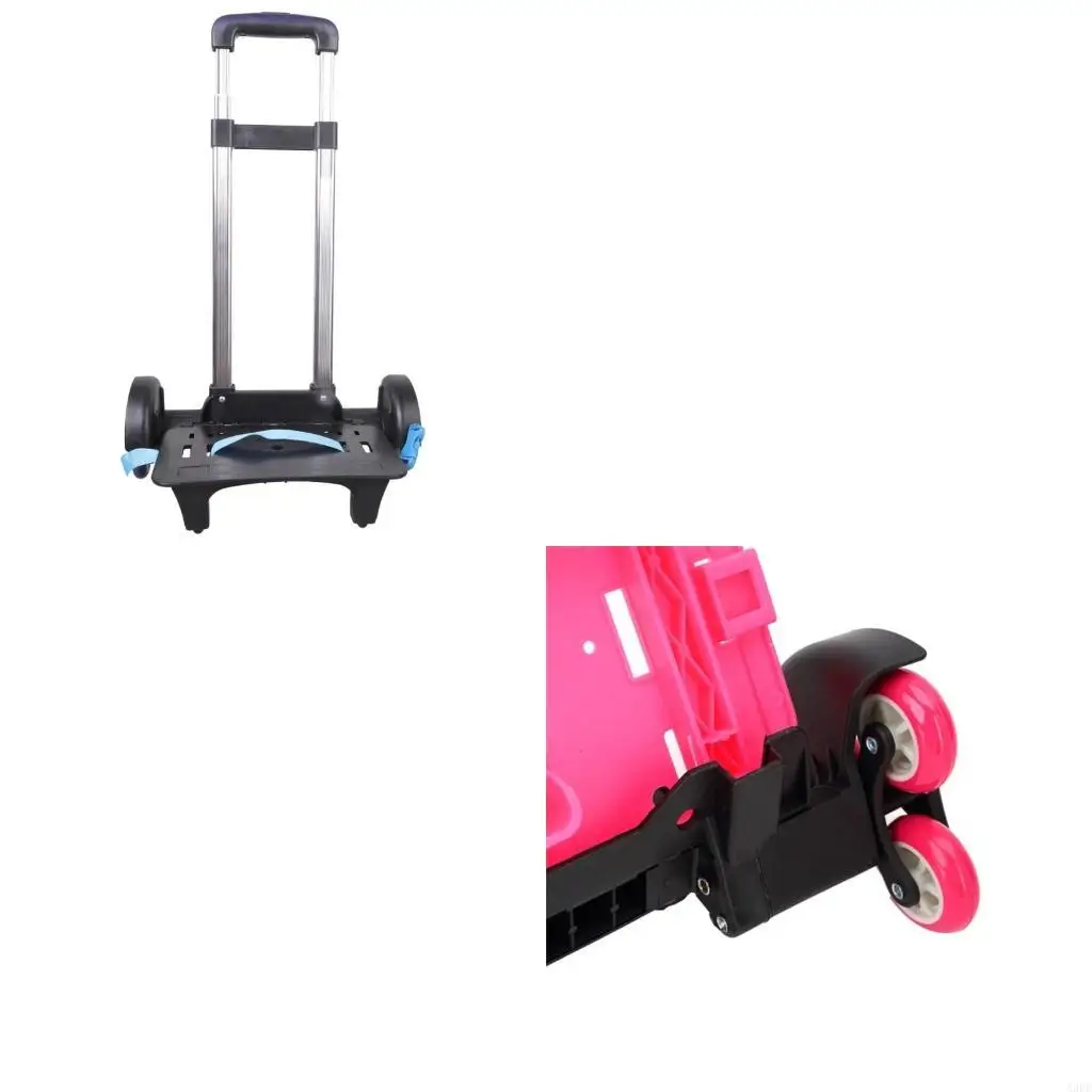 

Рюкзак-тележка Складная тележка-тележка 6-колесная ручная тележка для школьной сумки