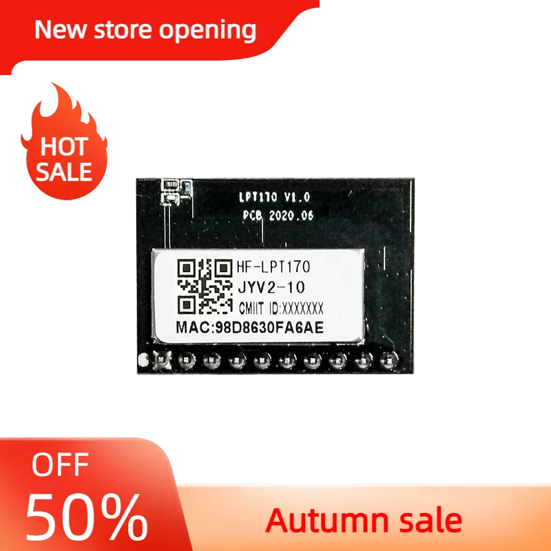 

5pcs NEW HF-LPT170 HOT selling 2.4G wifi the BLE module Serial WIFI Module Ultra Small FCC CE IOT Internal Antenna