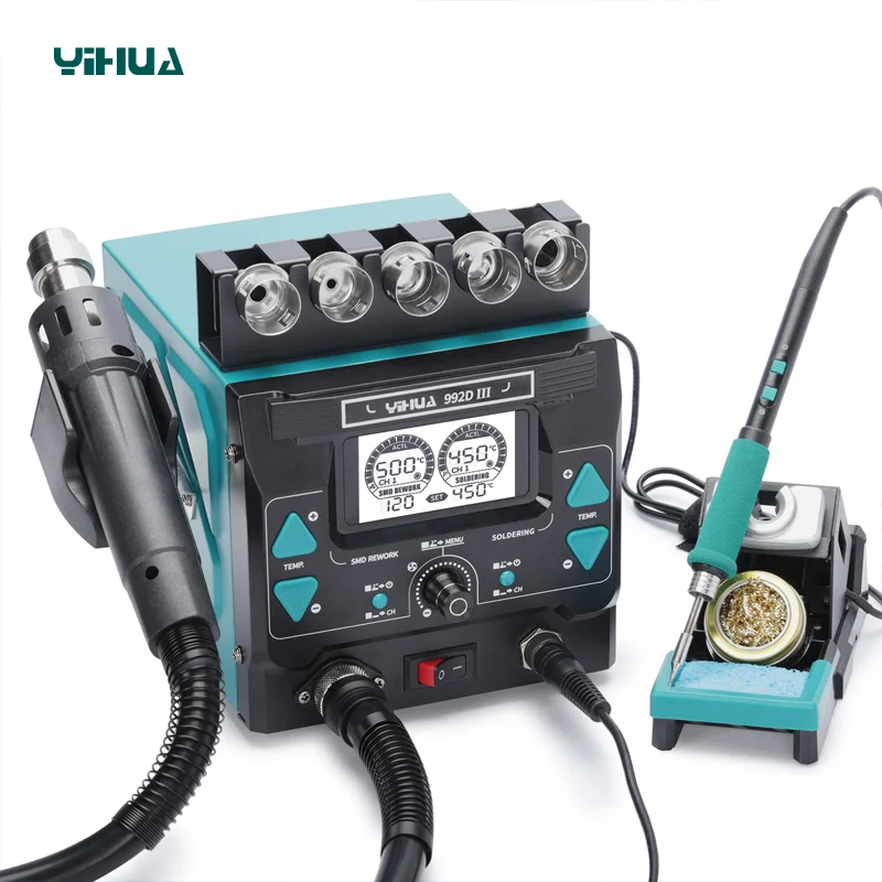 YIHUA 992D-III High Power Inte - đánh giá và giá C210 Precision Soldering Station