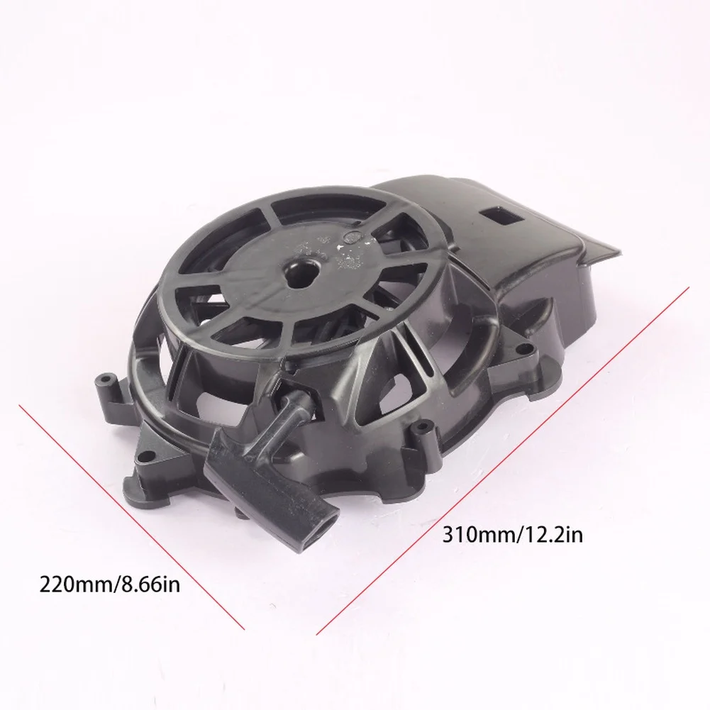 550 Rewind Starter Pull Cord Recoil Assembly Replacement For Small Engine Black ABS Starting Lever Handle Tool