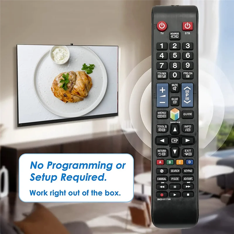استبدال جهاز التحكم عن بعد BN59-01178B لتلفزيون سامسونج الذكي UE40H6200AW/XXC UE40H6200AW UE55HU7105 UE48H5500AWXXN