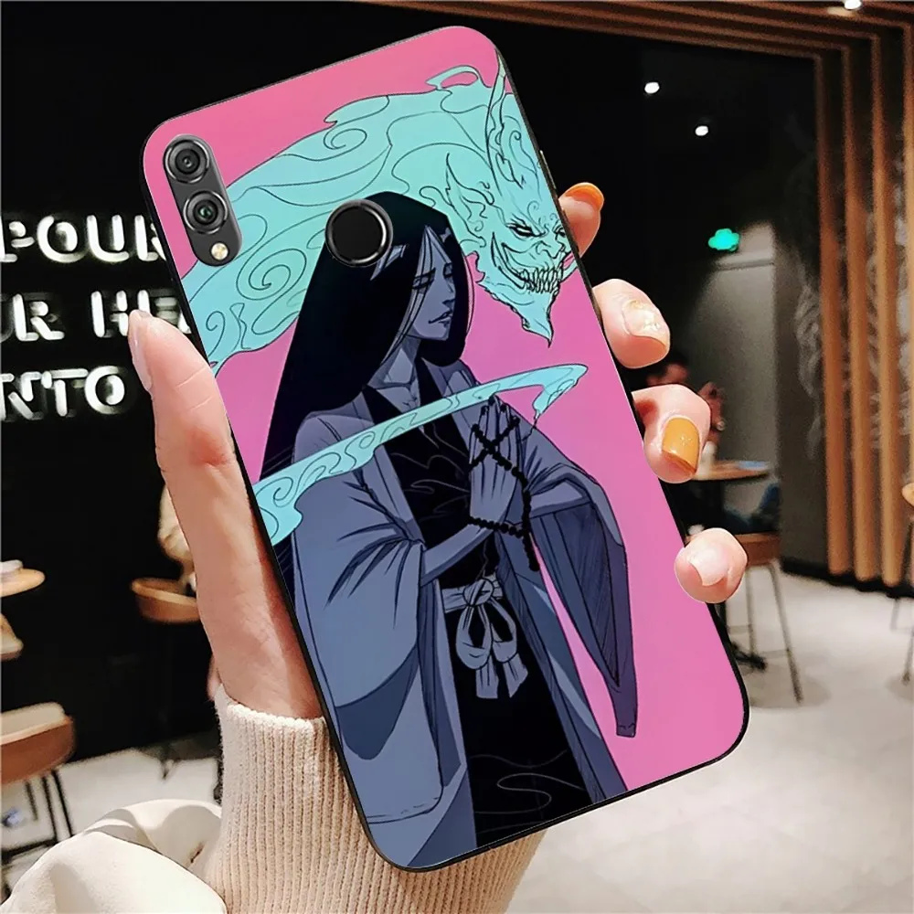 Unohana Retsu Bleach Phone Case For Huawei Honor 10 Lite 9 20 7A 9X 30 50 60 70 Pro Plus Soft Silicone Cover