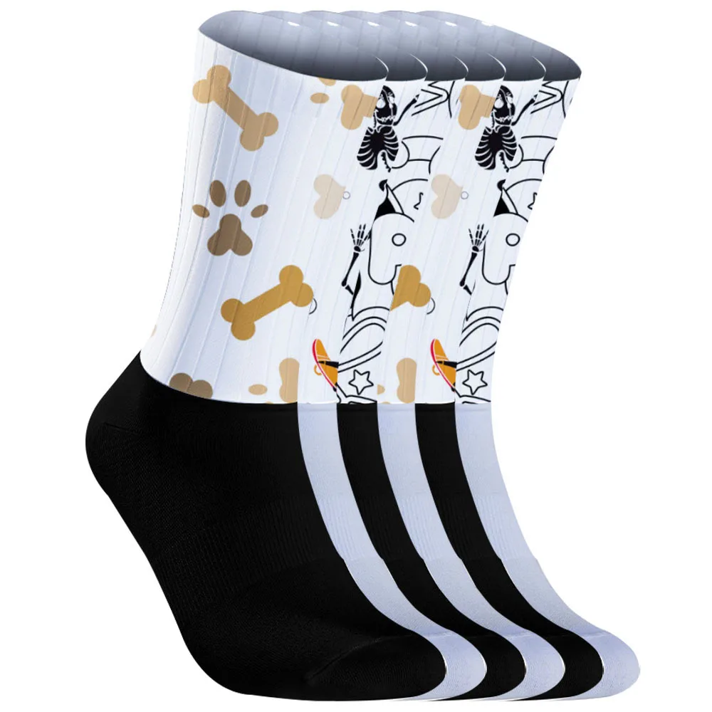 

2025 New Windproof riding socks with lightweight and breathable midsole design, anti dust and more comfortable