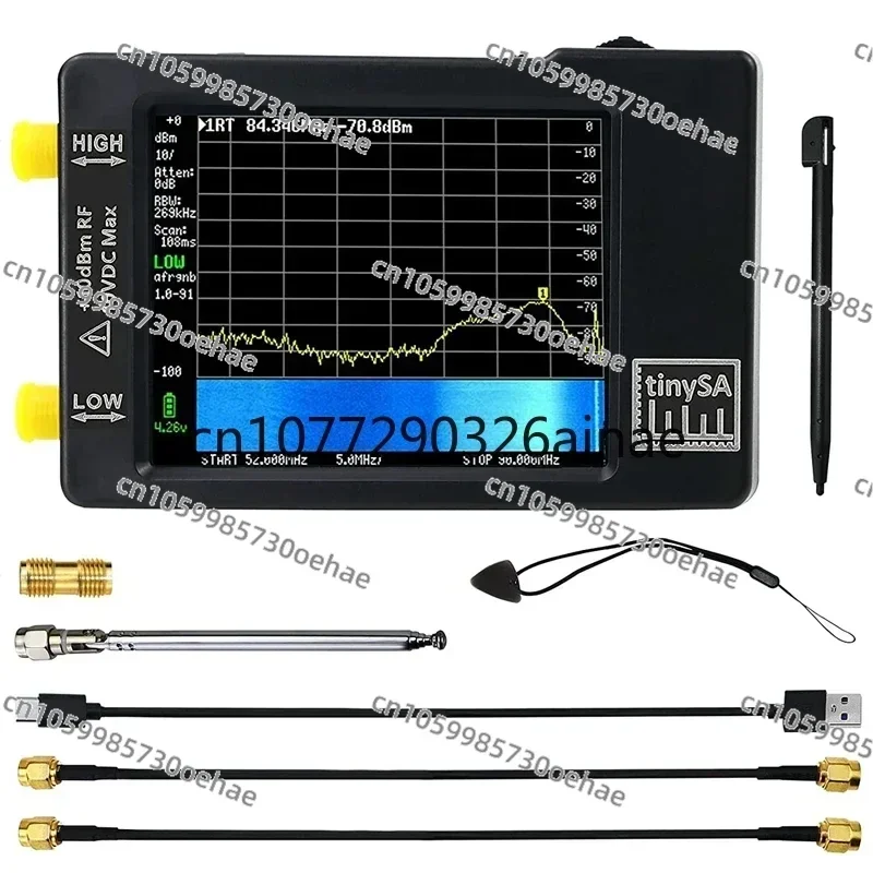 Upgraded Hand Held Tiny Spectrum Analyzers TinySA 2.8