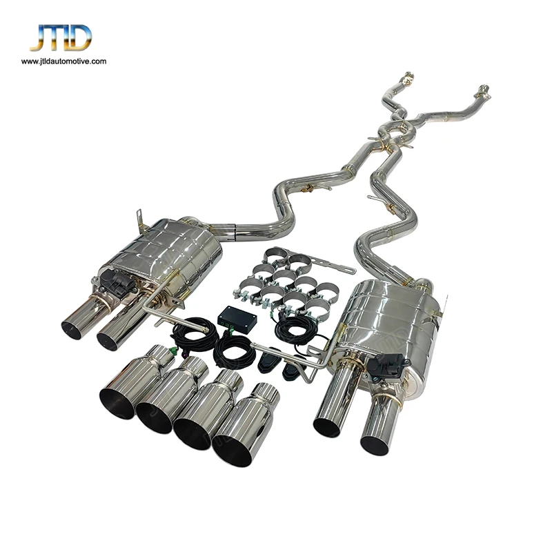 고성능 레이싱 공장 스테인레스 스틸 Valvetronic 배기 시스템 Catback For BMW E92 E90 E9X M3 머플러 밸브