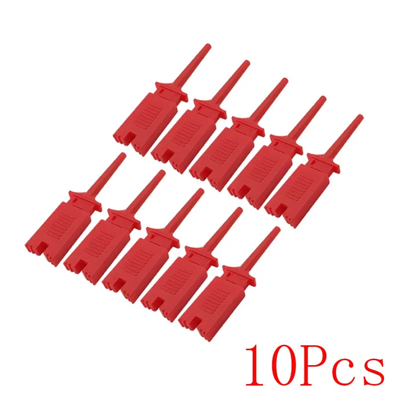 20/30CM Test Haken Clip Logic Analysator Kabel Greifer Sonde Jumper Draht Klemme Kit Gelb/Rot/schwarz/Grün/Weiß/Blau