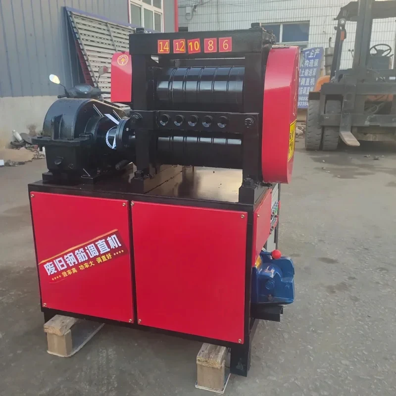 Factory Price -mm U-sed mm Scrap Steel Bar Rebar Rod Straightening hine