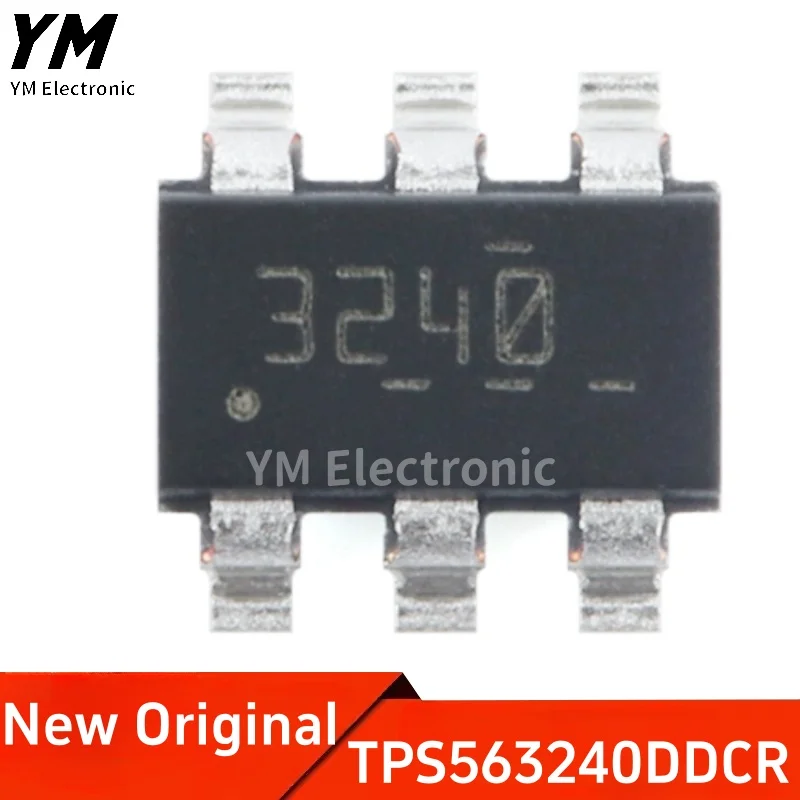 New Original TPS563240DDCR 3240 SOT-23-6 17V, 3A, 1.4MHz synchronous buck regulator