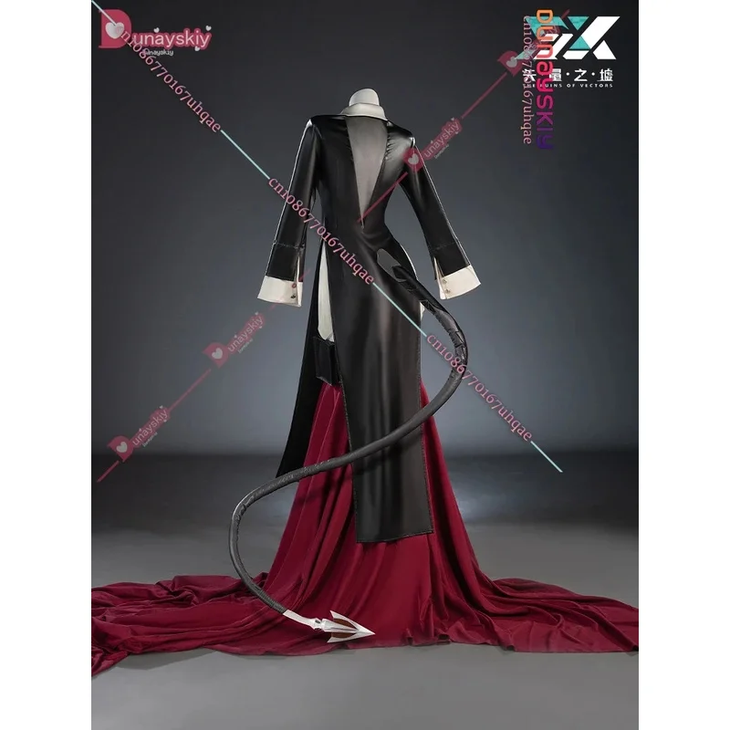 

25COSZenless Zone Zero Jane Doe Undercover Cosplay Costume Jane Doe Black Undercover R&B Uniform Women Halloween Party Dress