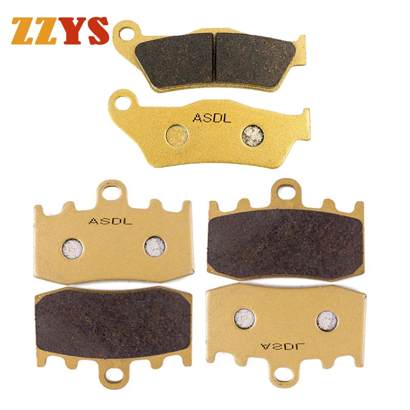 Front Rear Brake Pads Disc Tablets For BMW R1150GS Adventure 01-07 R1150 R 1150 GS EVO R21/0415 01-03 HP2 Megamoto K25 2007-2010