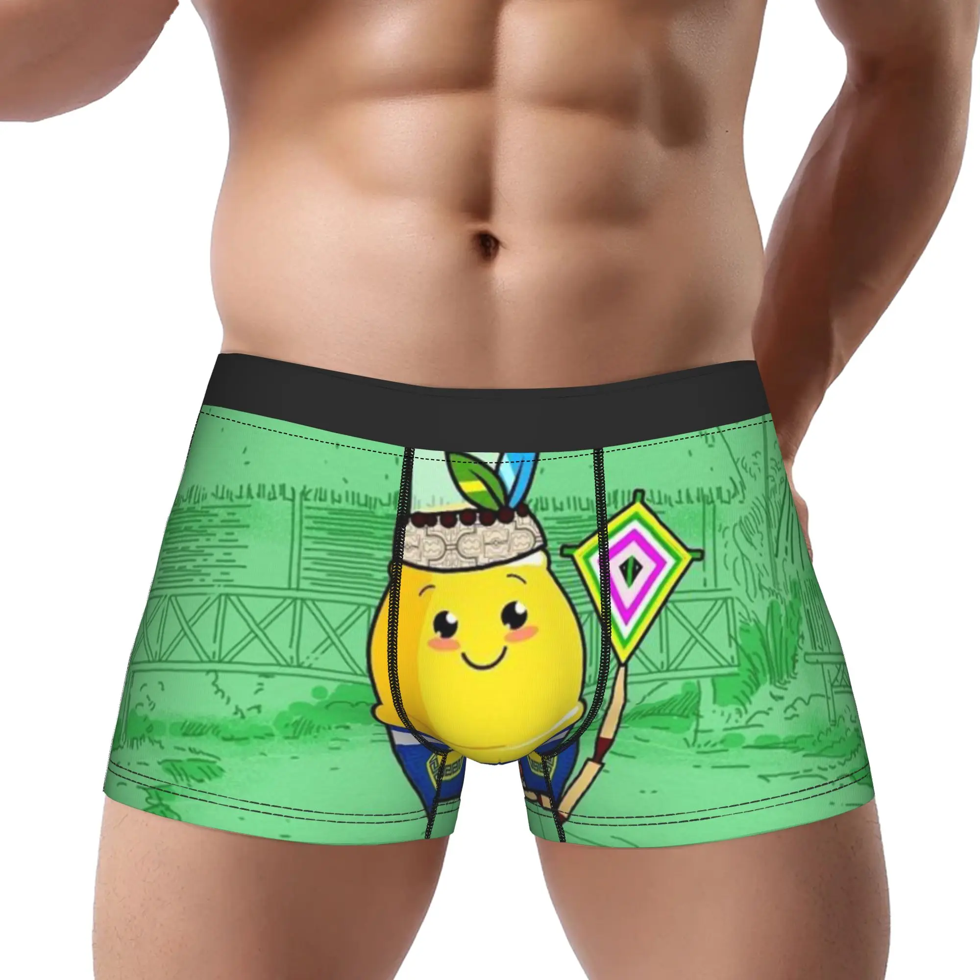 iInca Kola Peruvian Tribal Character  iInca Kola Underpants Homme Panties Men's Underwear Comfortable Shorts Boxer Briefs