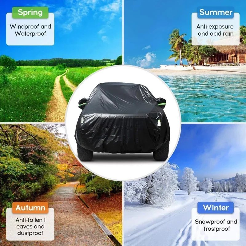 Auto Exterior Sun-Snow Protective Car Cover For Audi Q5 8R FY GU Waterproof Dustproof Anti-UV Outdoor Cover