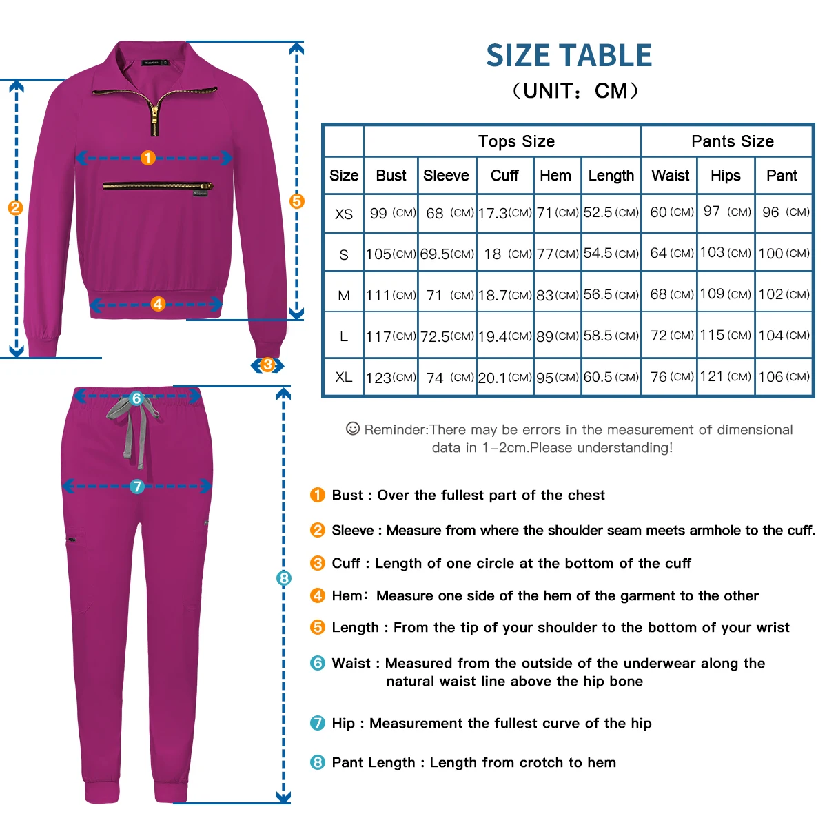 High Quality  Health Care Medical School Accessories Nursing Workwear Scrub Uniform Jogging Pant Pet Grooming Doctor Work Clothe