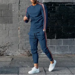 Men's Long Sleeve T-shirts and Pants Two Piece Poker 3D Printed Men's Sets Casual Suit nike tech fleece