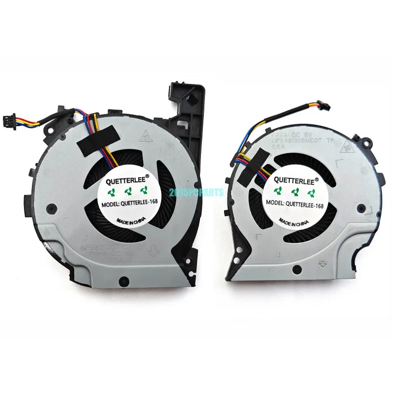 

Z CPU & GPU Fans for HP Pavilion 15-cx 15-cx0000 15-cx0001na L20334-001 L20335-001