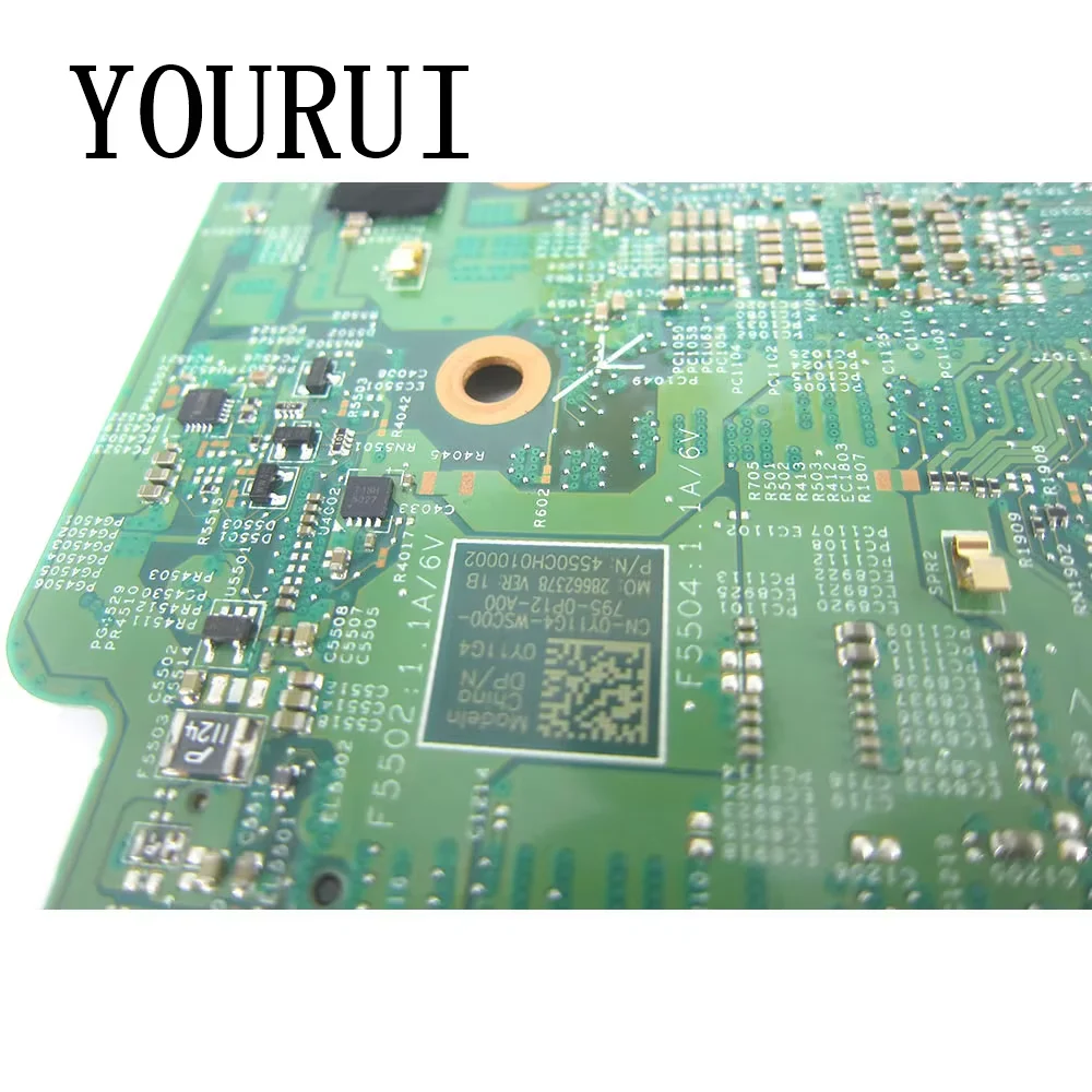 

For Dell Inspiron 7773 Laptop Motherboard with I5-8250U/I7-8550U CPU CN-0WG7YK CN-0Y11G4 Mainboard 16888-1