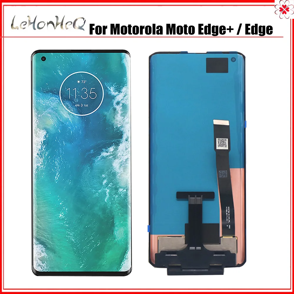 To Test Original Display For Motorola Edge Plus Screen XT2061-3 LCD and Touch Screen Digitizer For Moto Edge XT2063-3 Display