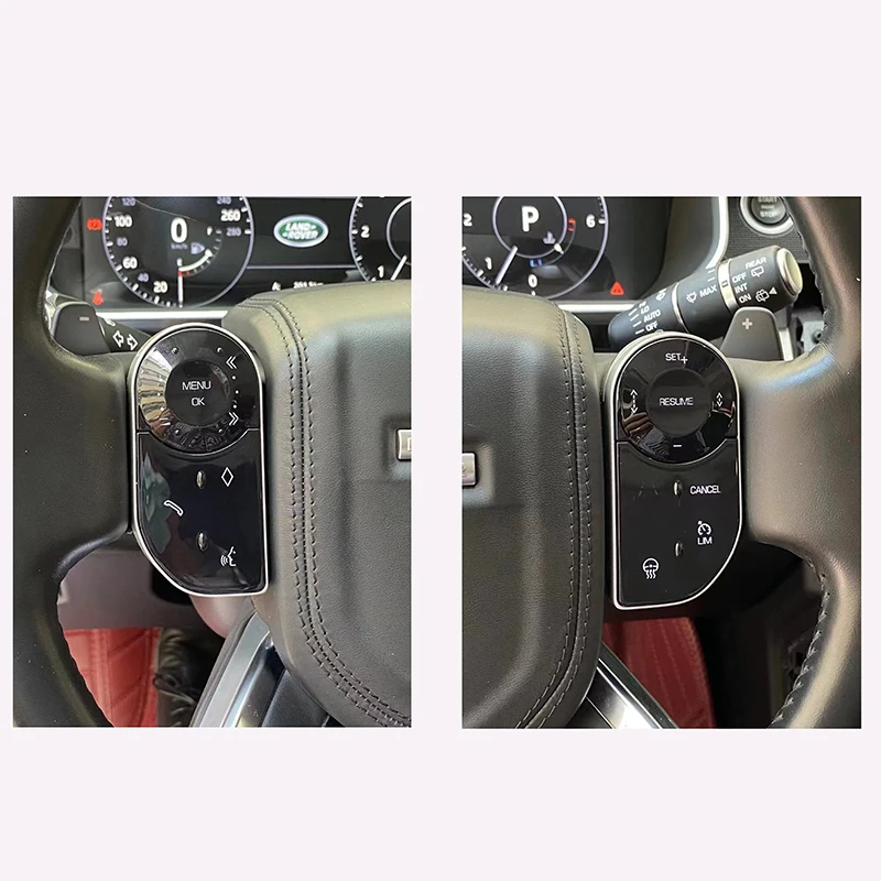 Car steering wheel LCD touch button 2014-2017 head unit on both sides key accessories