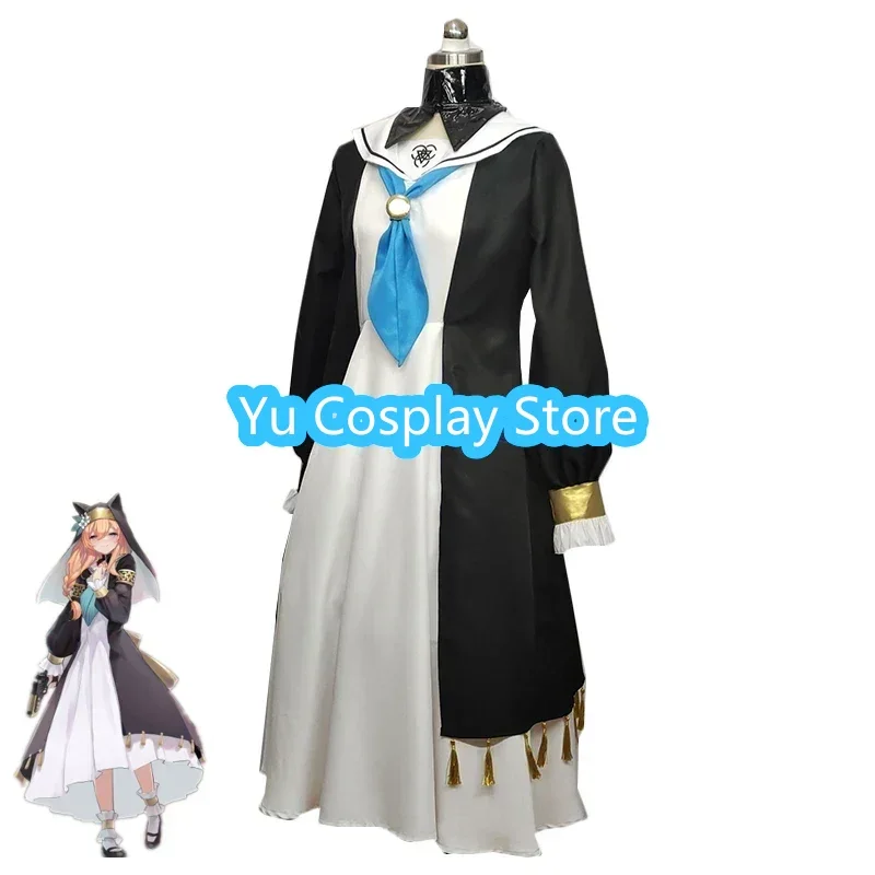 

Game Blue Archive Tadaraku Mari Cosplay Costume Cute Party Dress Sister Suit Halloween Party Uniforms Anime Clothing Custom Made