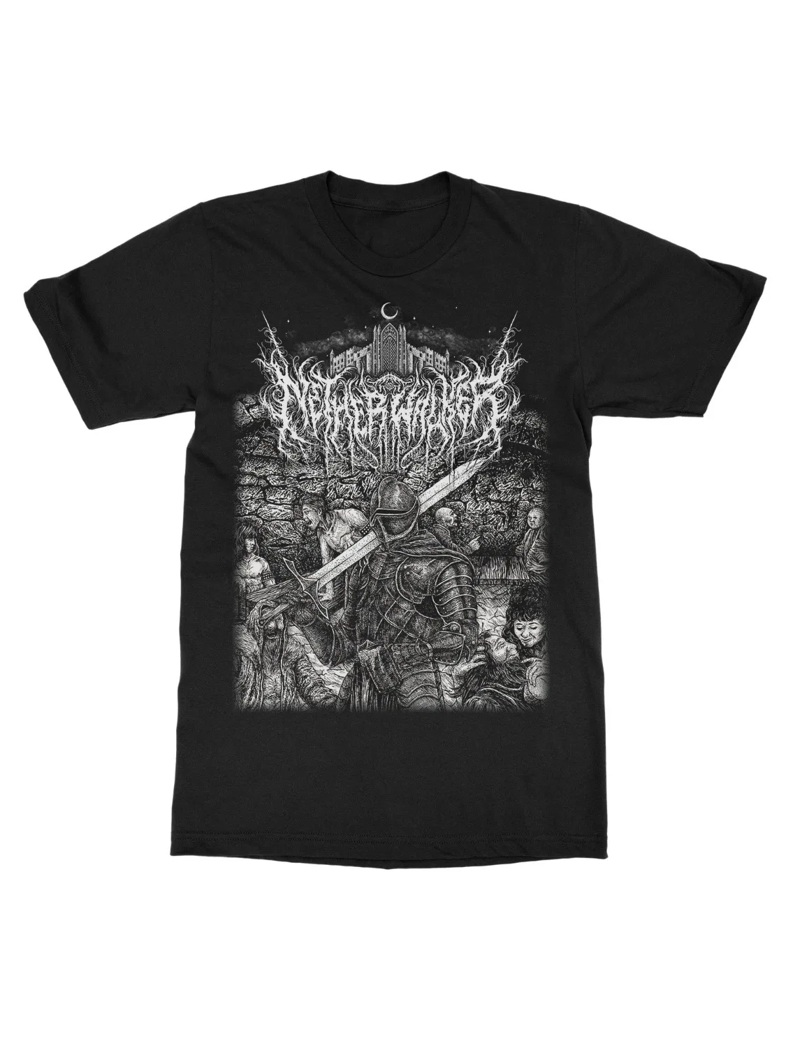 Netherwalker Tavern Band T-Shirt, 100 % Baumwolle, Grafik-T-Shirt für Herren und Damen, Sommer-Streetwear-Top