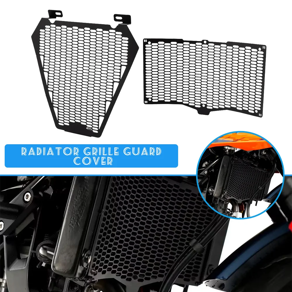 NEW Motorcycle For RC125 RC200 RC390 2022 2023 2024 2025 Radiator Grille Guards Cylinder Head Engine Guard Cover Complete Sets