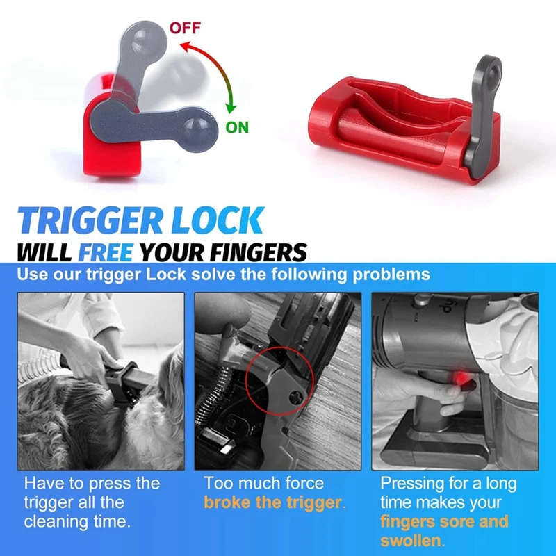 Penutup ember debu tutup Bin untuk pengganti tabung vakum Dyson V7 V8 SV10 SV11 dengan kunci pemicu