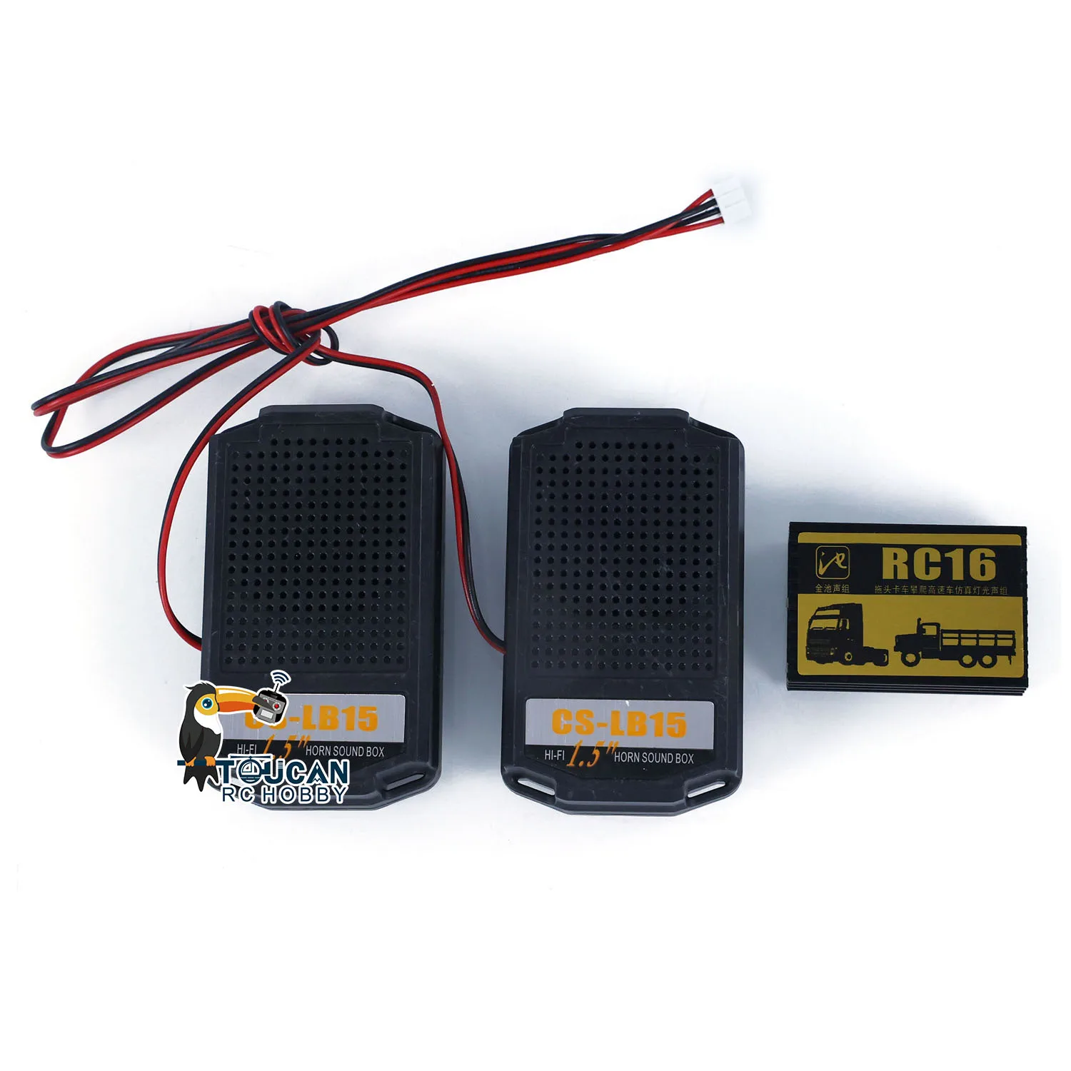 RC16 LED Light Sound Set System for 1/14 RC Trucks Remote Control Cars  Accessories T XT Tamiyaya Plug TH00949