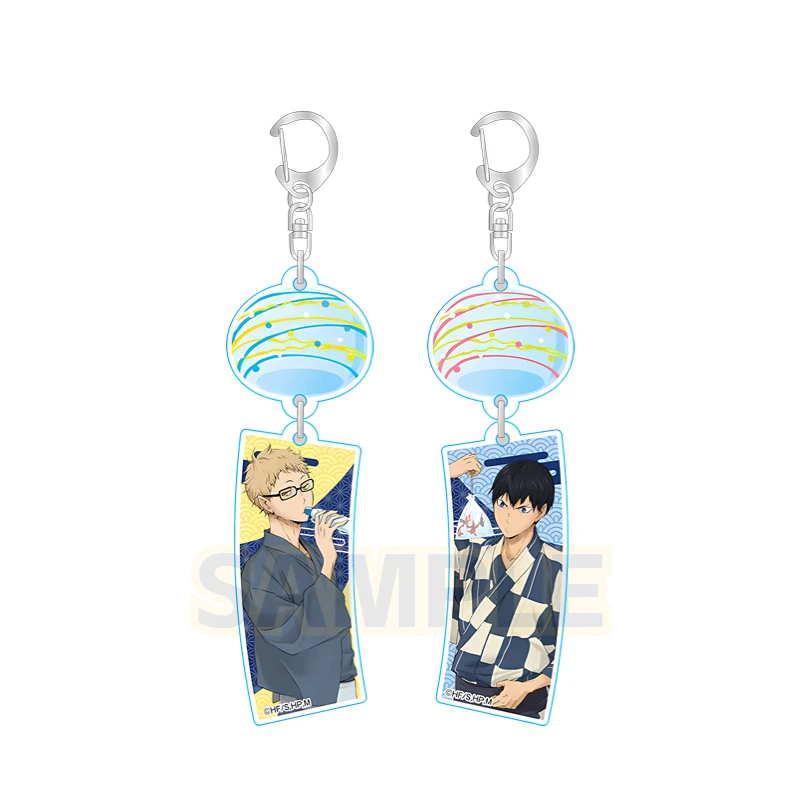 

Anime Haikyuu!! Shoyo Hinata Tobio Kageyama Daichi Sawamura Cosplay Hd Acrylic Keychain Decorate Gift Ambitus