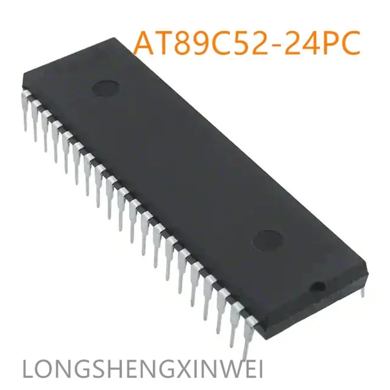1PCS New AT89C52-24PI AT89C52-24PU AT89C52-24PC 20PC Direct Insert DIP-40