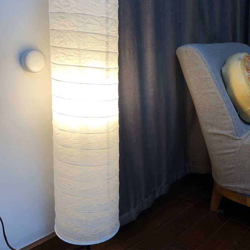1Pc Nordic Style Minimalist Floor Lampshade Paper Floor Lamp Shade Home Hotel Bedroom Decoration Lamp Shade Without Bracket·