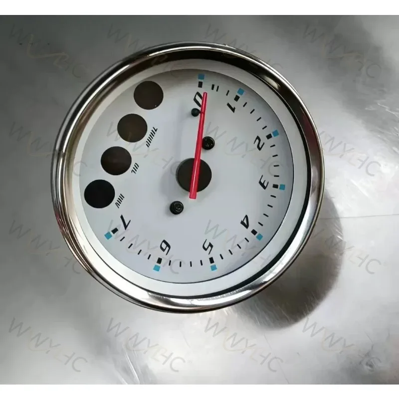 Marine Tachometer RPM Meter, Replacement 34200‑93J51 for 4‑Stroke 40‑300HP Outboard Engine