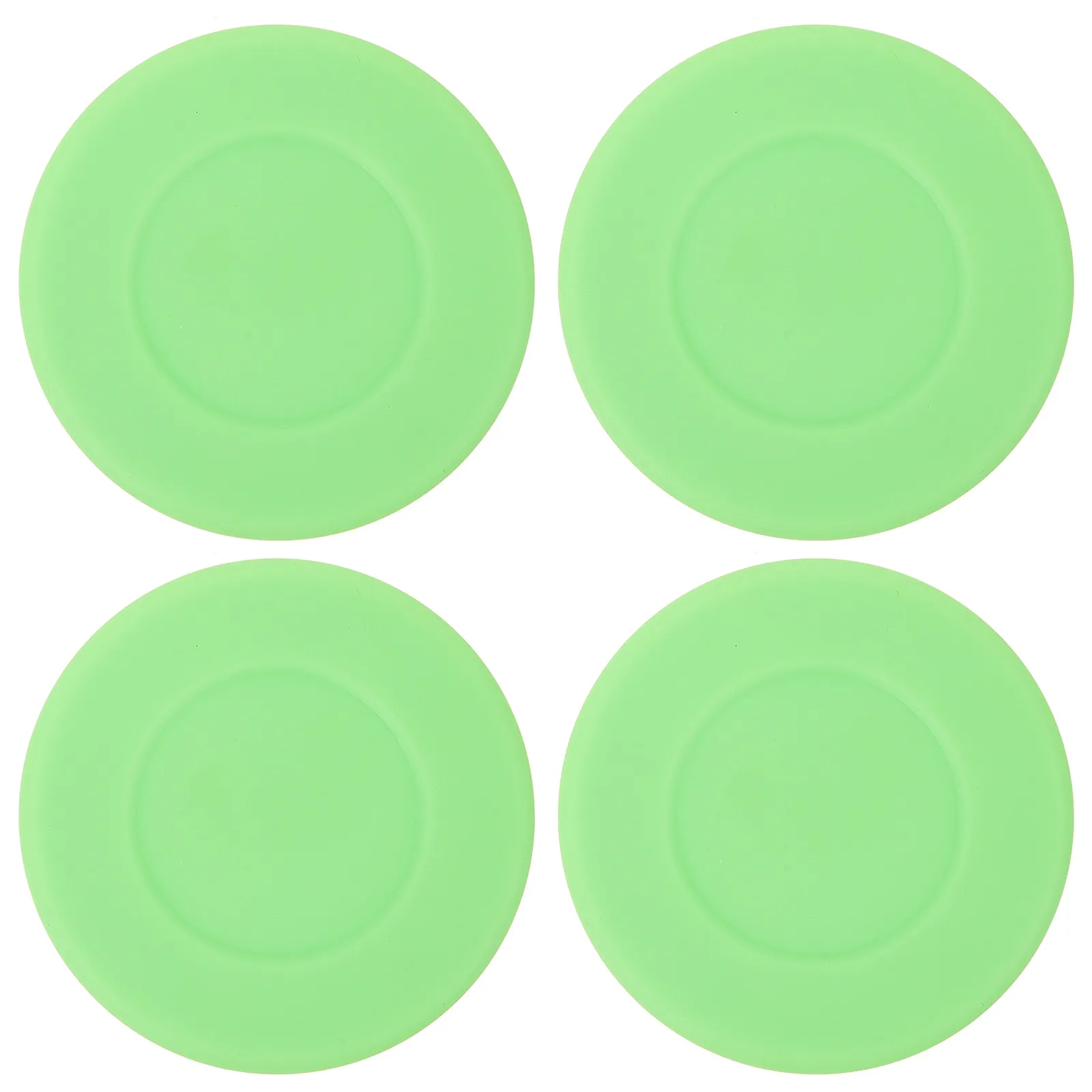4Pcs PVC Hockey Puck for Hockey Training Competition Official Regulation Flat Hard Smooth Surface Professional