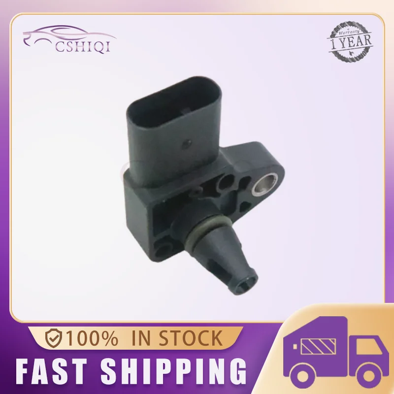 55505514 Intake Air Pressure Sensor For Chevrolet Silverado 1500 GMC Sierra 1500 3.0L 2020 For Cadillac CT6 2.0 3.0 3.6 4.2 New