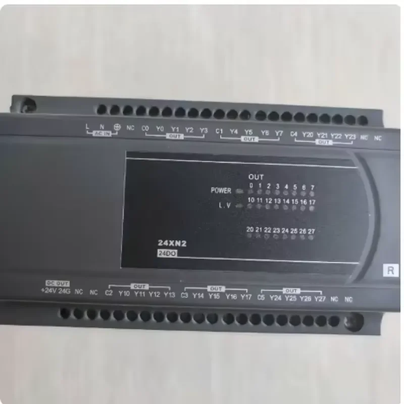 High Stability DVP24XN200R 24 Points PLC Extension Module 2A Per Relay Point Relay Output AC100-240V Conveyor/Assembly