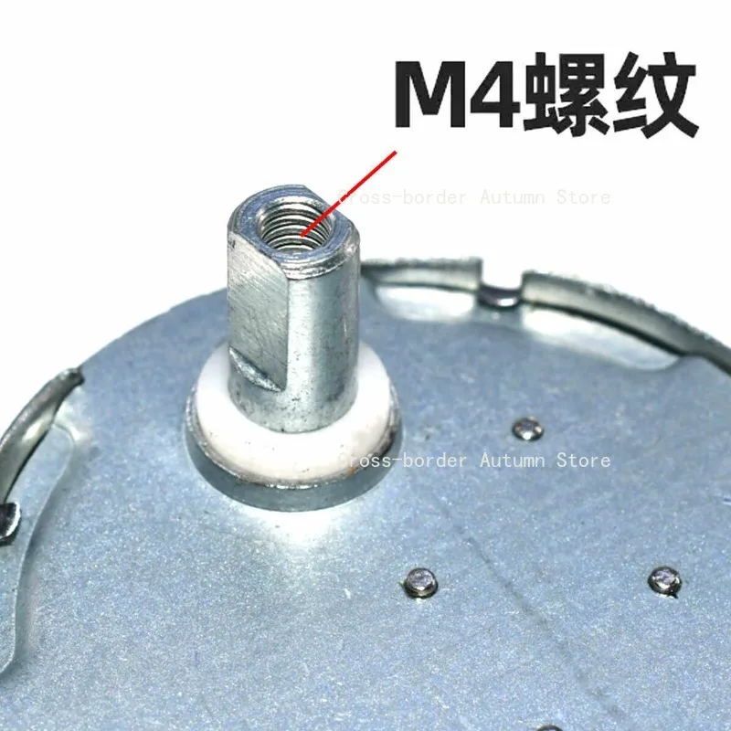 Applicable to electric fan, wall fan, shaking head TYJ50-8A7 claw pole permanent magnet flat mouth synchronous motor
