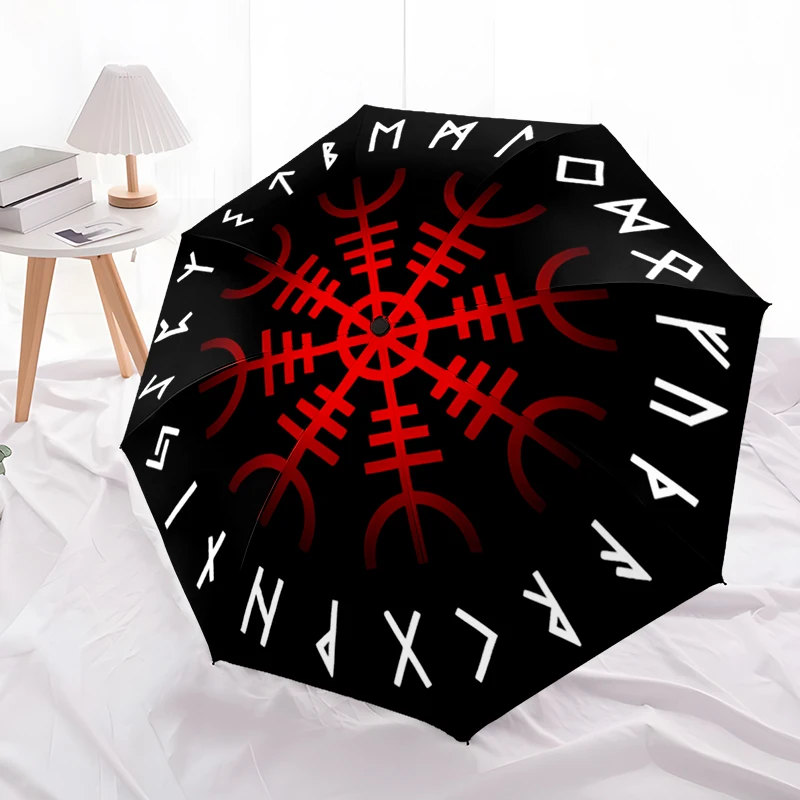 

Зонт Северного Викинга, 1 шт., легкий портативный, железная рама с 8 лентами, идеально подходит для путешествий на свежем воздухе, доступа к дому, рождественских подарков