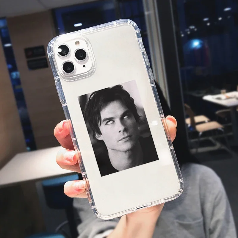 The Vampire Diaries Phone Case for IPhone 15 13 12 11 Pro Max X XR XS MAX 7 8 14 Plus SE2 Fashion Soft Silicone Shockproof Cover