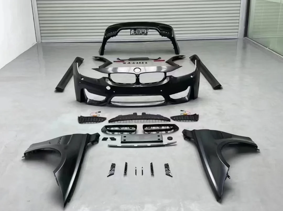 Body Kit for BMW F30 Tuning F80 M3 Front Bumper Rear Bumper Side Skirts！