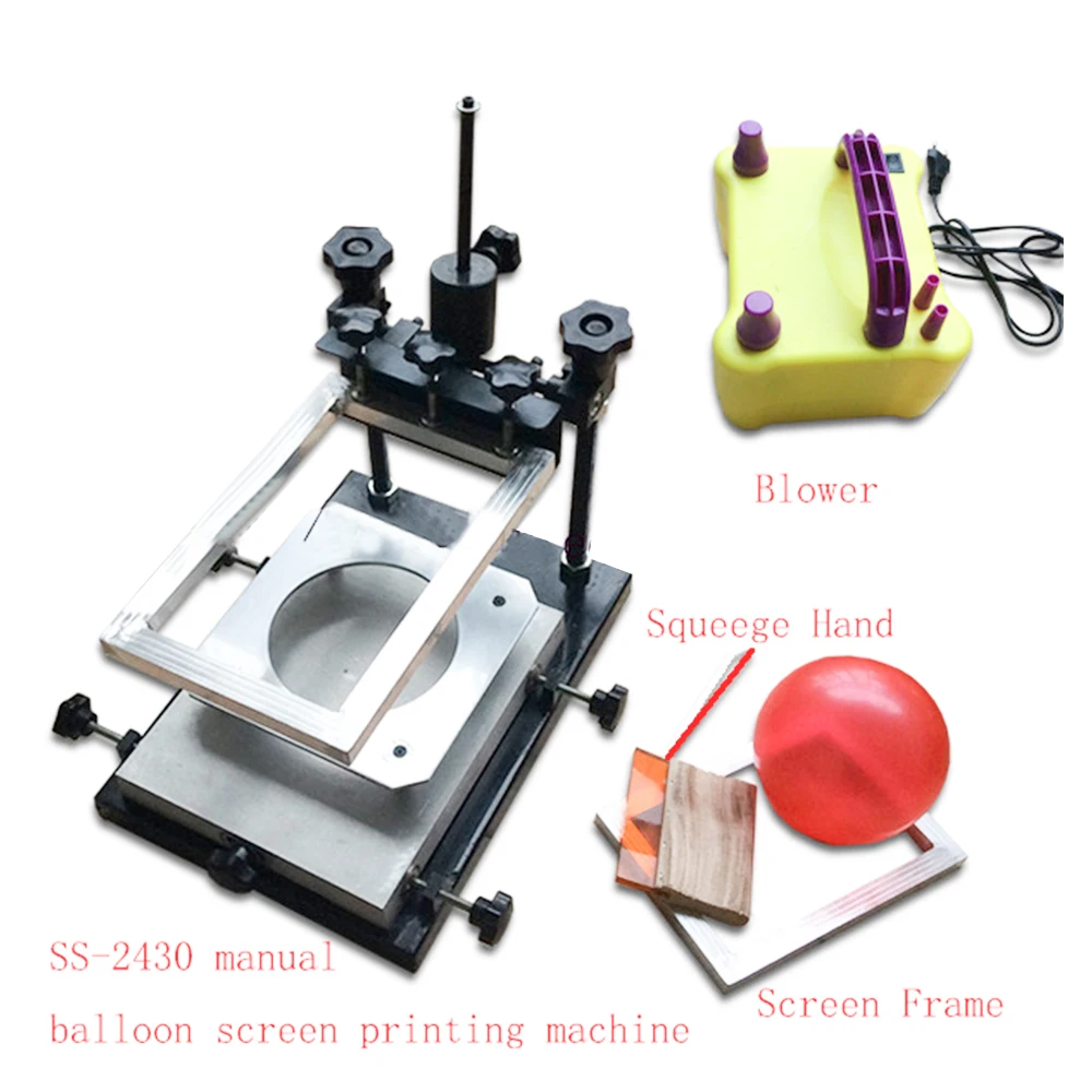 DIY Latex Balloon Printing Machine