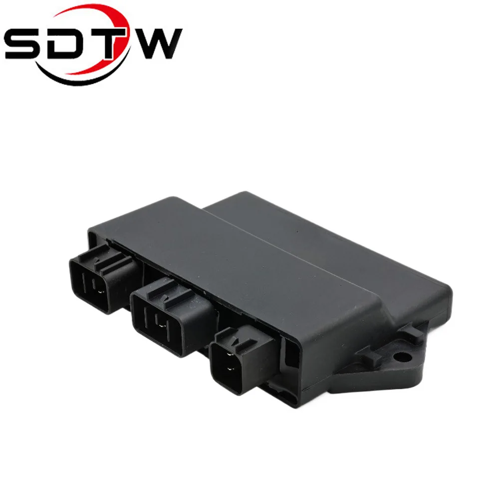 SDTW 5UH-85540-00-00 New CDI Igniter Module For Yamaha YFM 350 Bruin Grizzly Wolverine Warrior Black Three Headed Direct-current