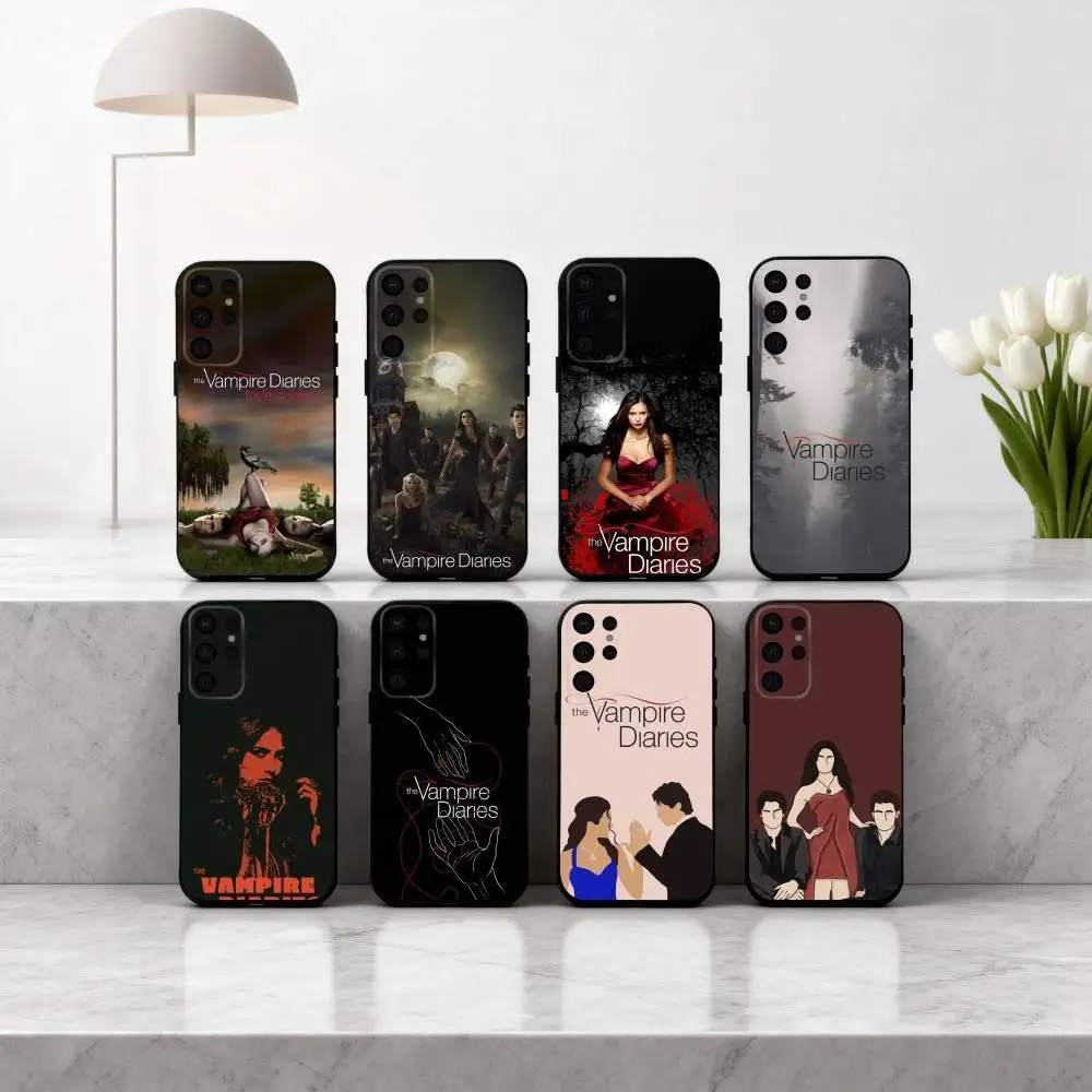 

D-drama mysterious The V-Vampires D-Diaries Phone Case For Samsung S25,S24,S21,S22,S23,S30,Ultra,S20,Plus,Others Soft Black Case