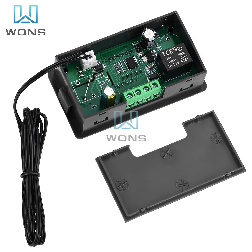 W3230 Mini Digital Temperature Controller 12V 24V 220V High Precision Thermostat Regulator Heating Cooling With Sensor